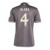 Real Madrid David Alaba #4 Tredjedrakt 2024-25 Kortermet